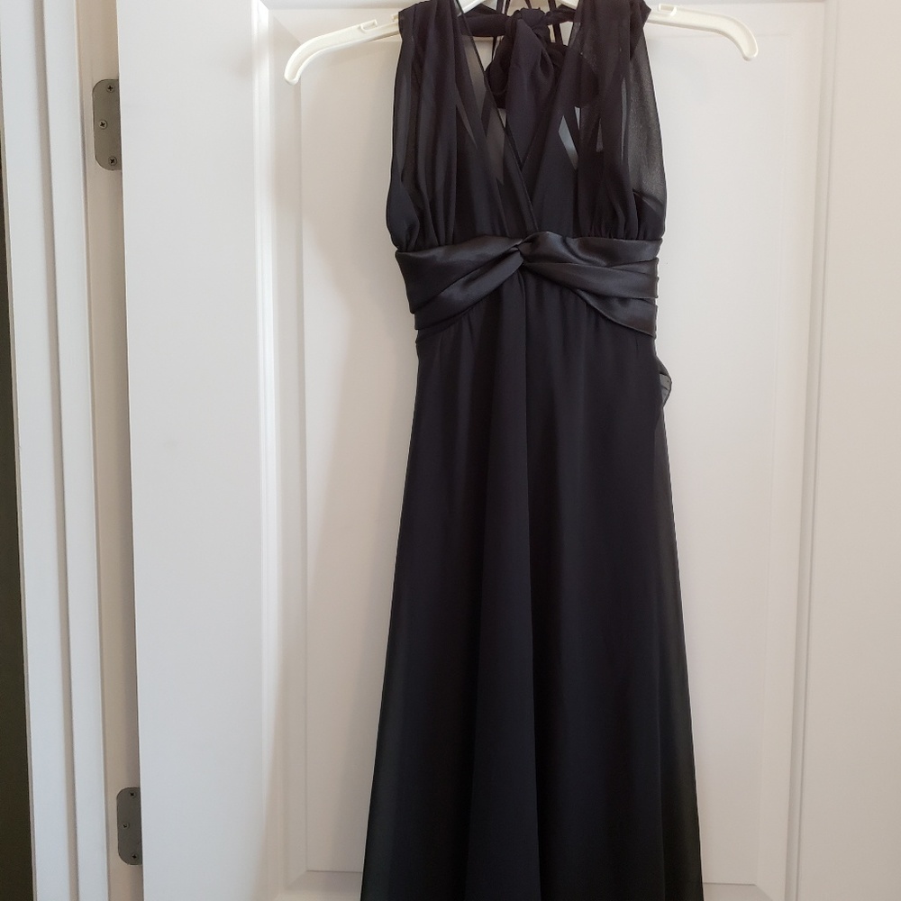 Black black dress